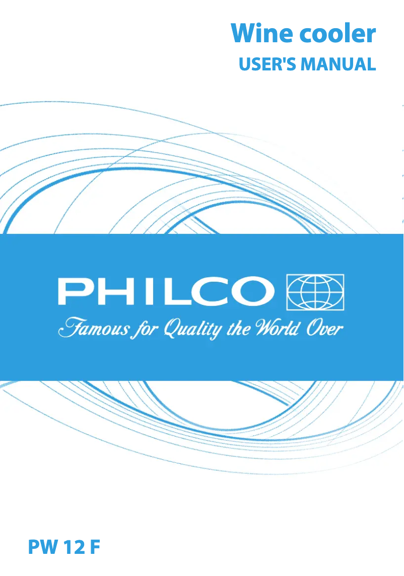Page n°1 - Manuel utilisateur Philco PW 12