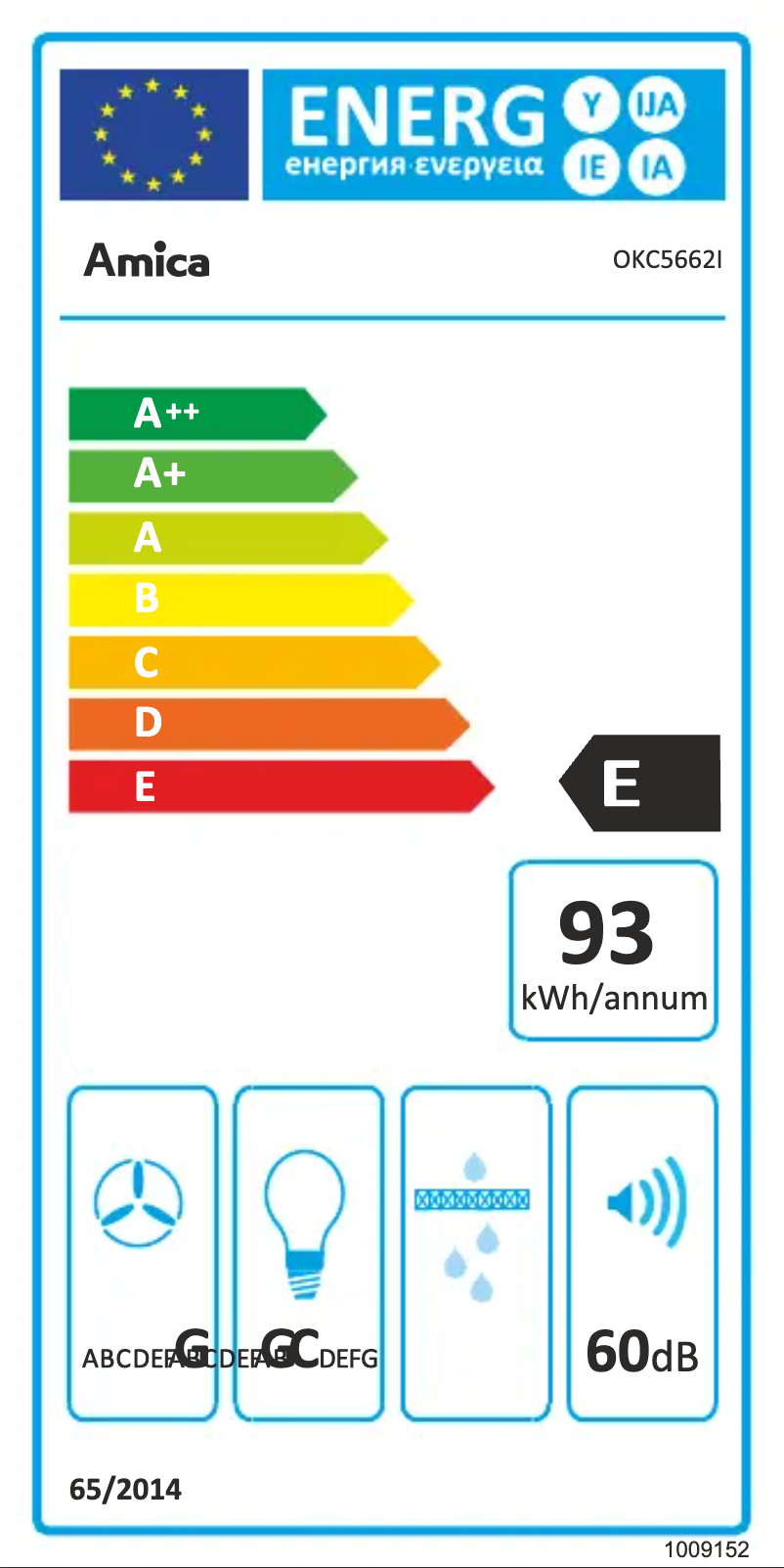 Image de la première page du manuel de l'appareil OKC5662I