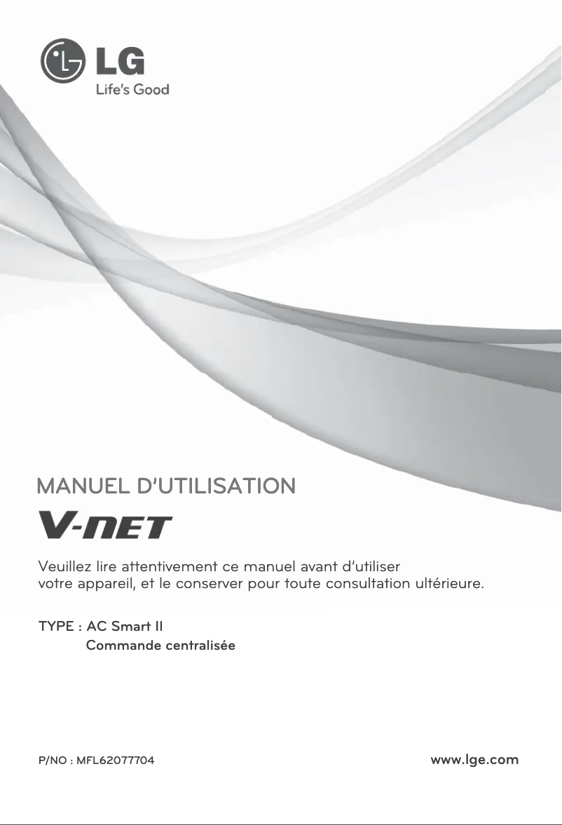 Page n°1 - Manuel utilisateur LG PQCSW320A1E