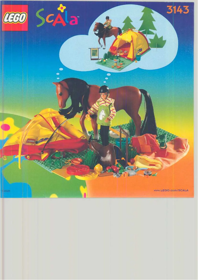 Page n°1 - Manuel utilisateur Lego Ridin' Camp Out