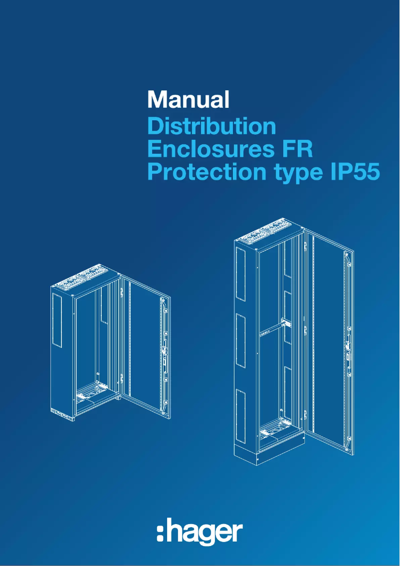 Page n°1 - Manuel utilisateur Hager FR23E1