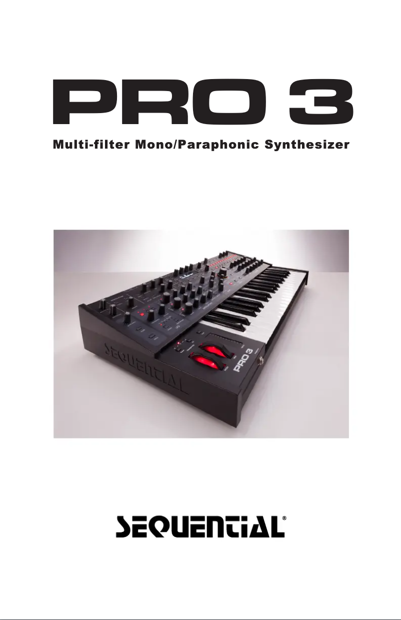Image de la première page du manuel de l'appareil Pro 3