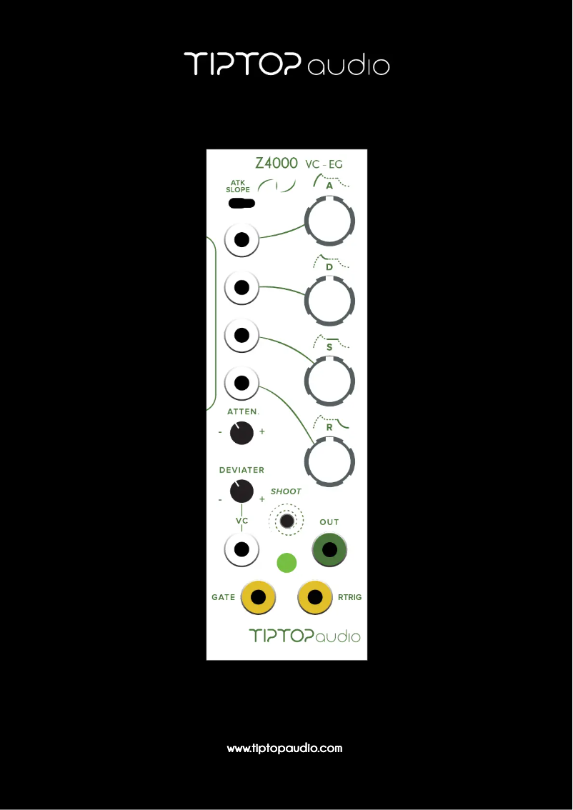 Page n°1 - Manuel utilisateur Tiptop Audio Z4000