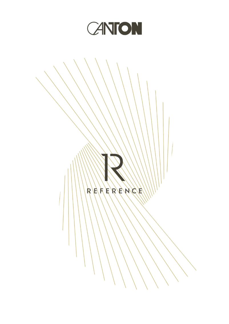 Page 1 de la notice Manuel utilisateur Canton Reference Center