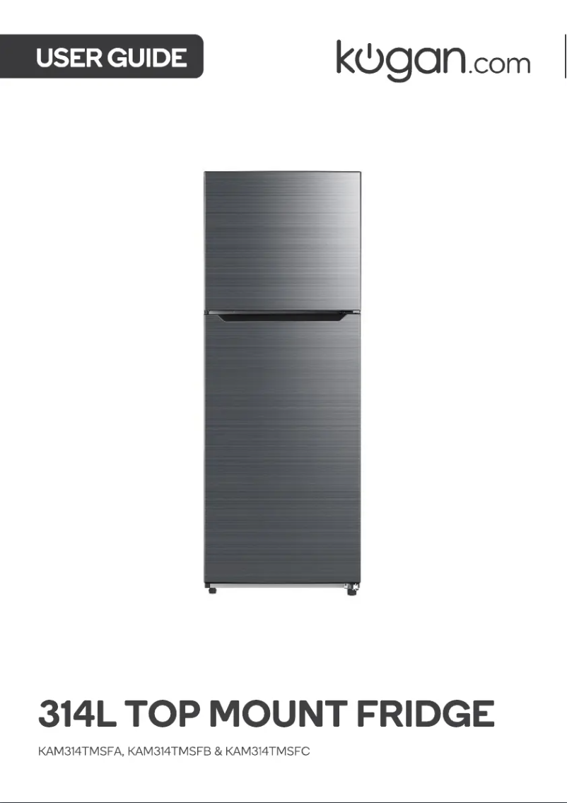 Page 1 de la notice Manuel utilisateur Kogan KAM314TMSFA