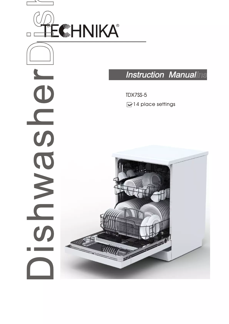 Image de la première page du manuel de l'appareil TDX7SS-5
