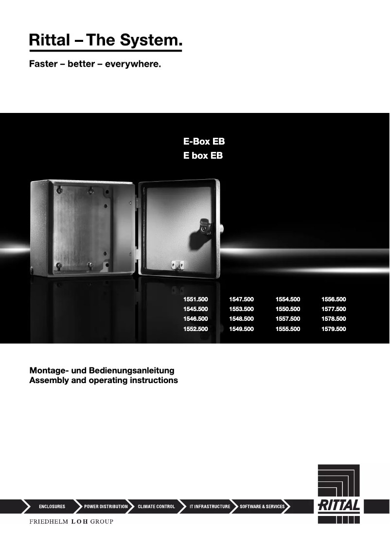 Image de la première page du manuel de l'appareil EB 1549.500