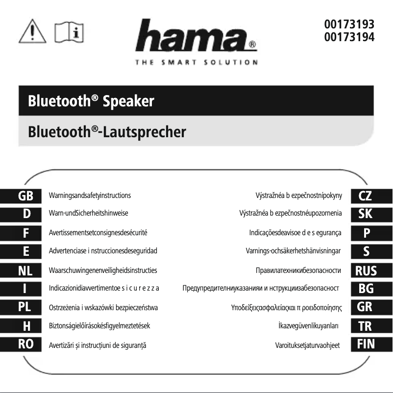 Image de la première page du manuel de l'appareil Pocket 2.0 00173193