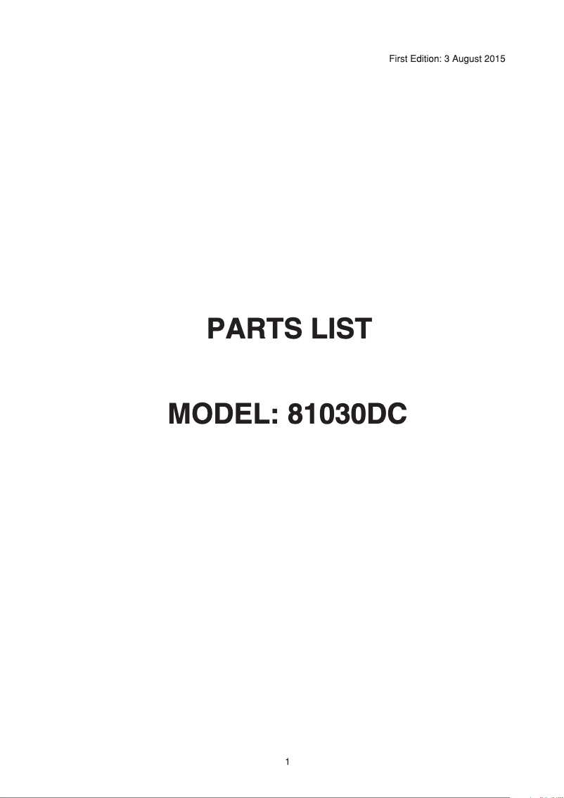 Image de la première page du manuel de l'appareil MOD-30