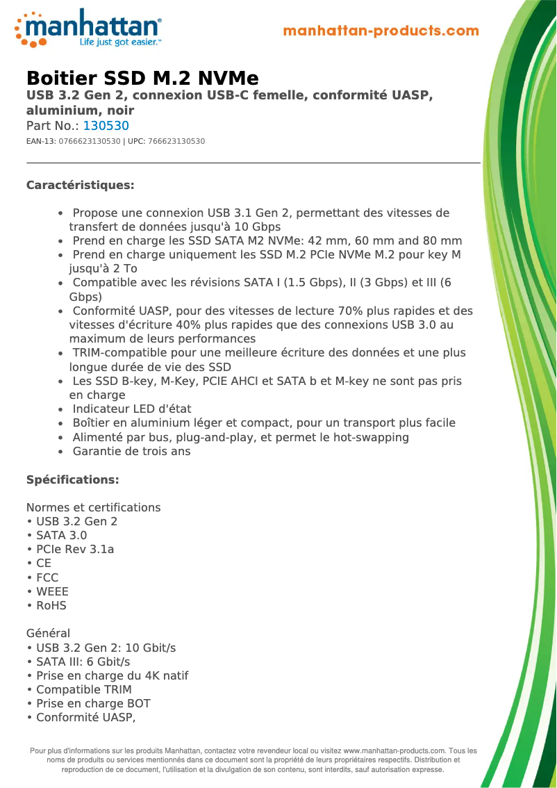 Image de la première page du manuel de l'appareil 130530