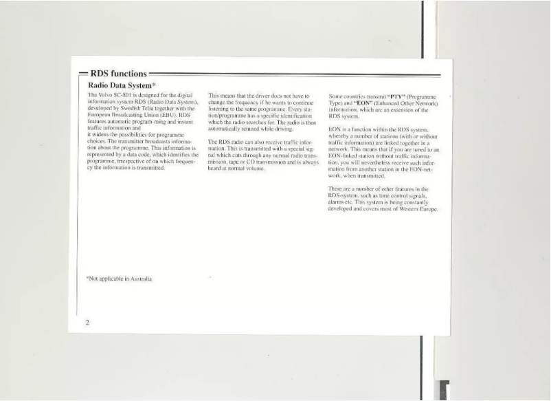 Image de la première page du manuel de l'appareil SC-801