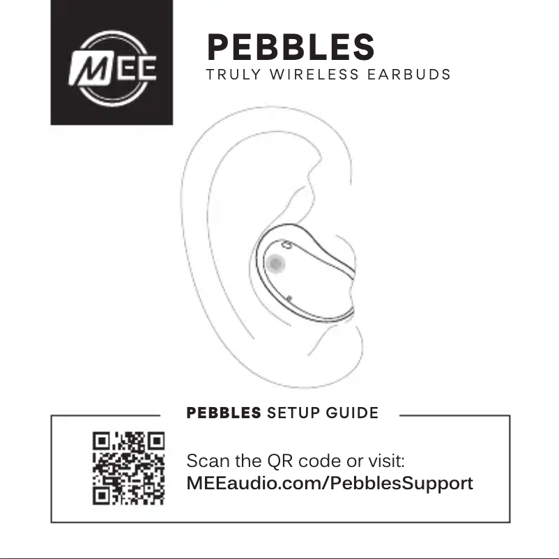 Page 1 de la notice Manuel utilisateur MEE audio Pebbles