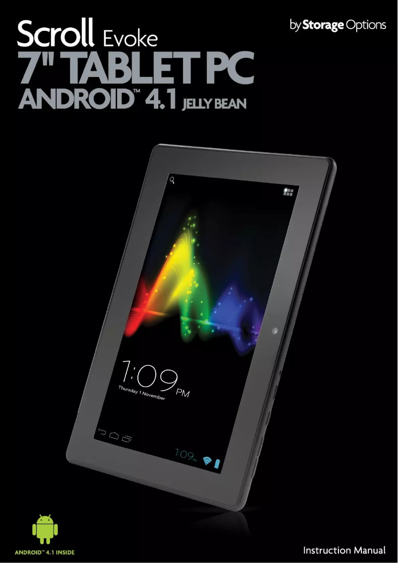 Page n°1 - Manuel utilisateur Storage Options Scroll Evoke