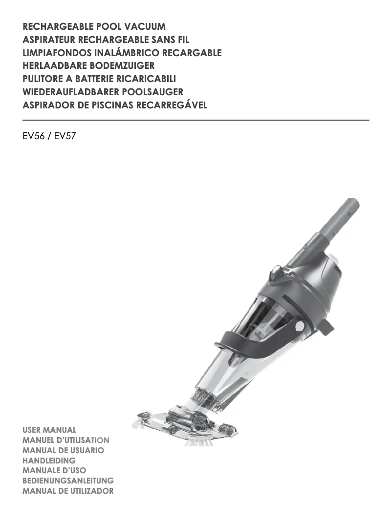 Page 1 de la notice Manuel utilisateur Kokido EV56