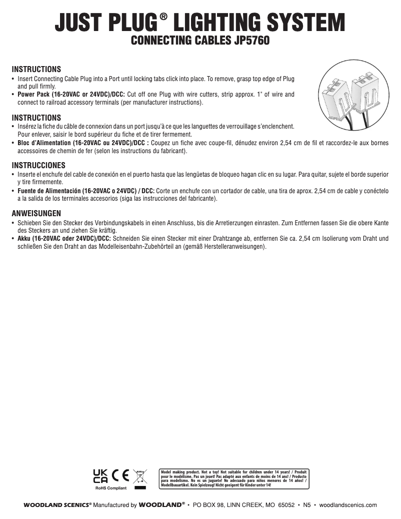 Image de la première page du manuel de l'appareil JP5760