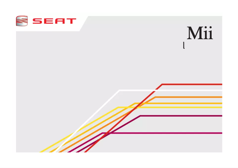 Page 1 de la notice Manuel utilisateur Seat Mii (2013)