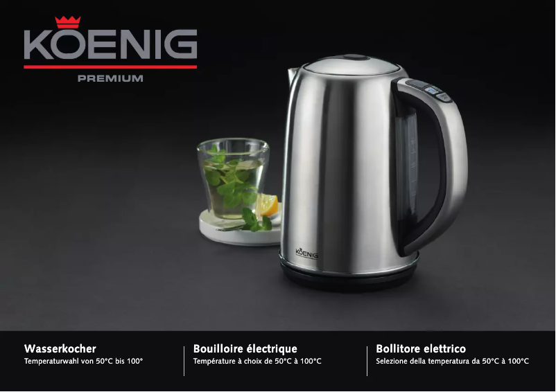 Page 1 de la notice Manuel utilisateur Koenig B02148