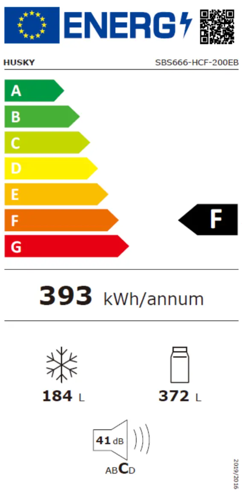 Page 1 de la notice Manuel utilisateur Husky SBS666-HCF-200EB