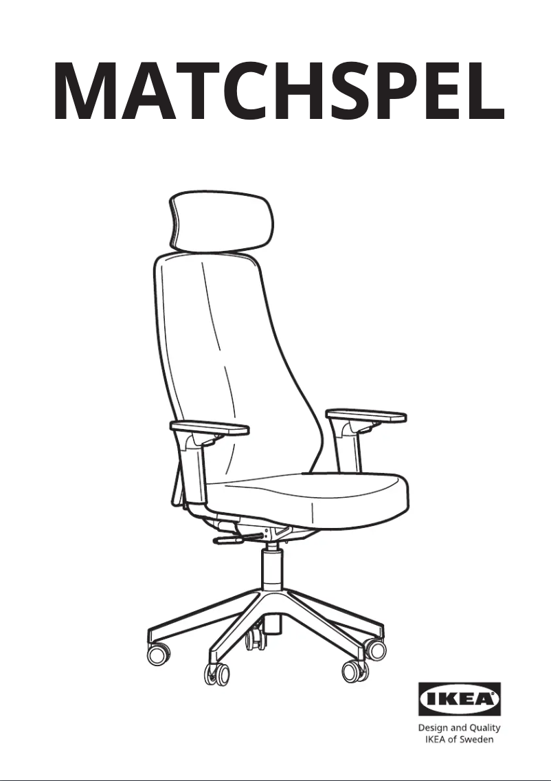 Imagen de la primera página del manual del dispositivo MATCHSPEL 805.076.08