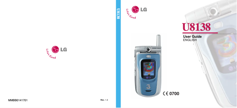 Page n°1 - Manuel utilisateur LG U8138