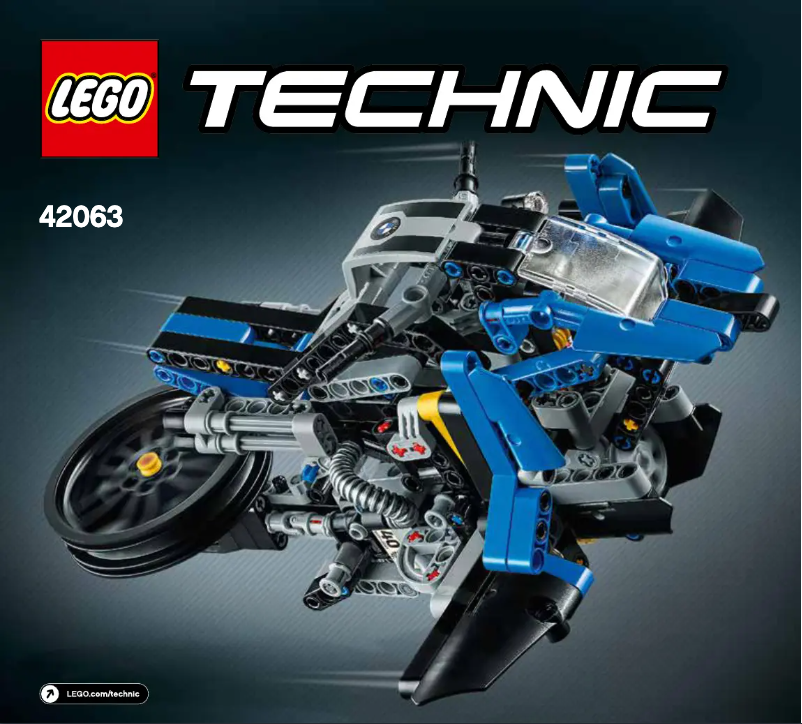 Page 1 of the manual User Manual Lego Technic 42063