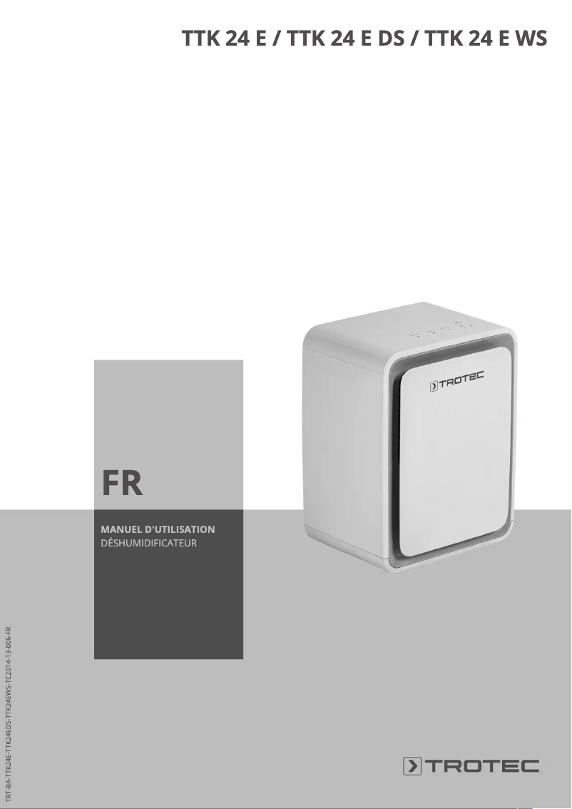 Image de la première page du manuel de l'appareil TTK 24 E