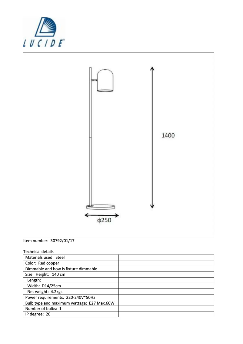 Image de la première page du manuel de l'appareil Bliny