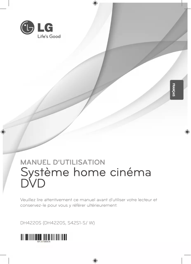 Página 1 del manual Manual de usuario LG DH4220S