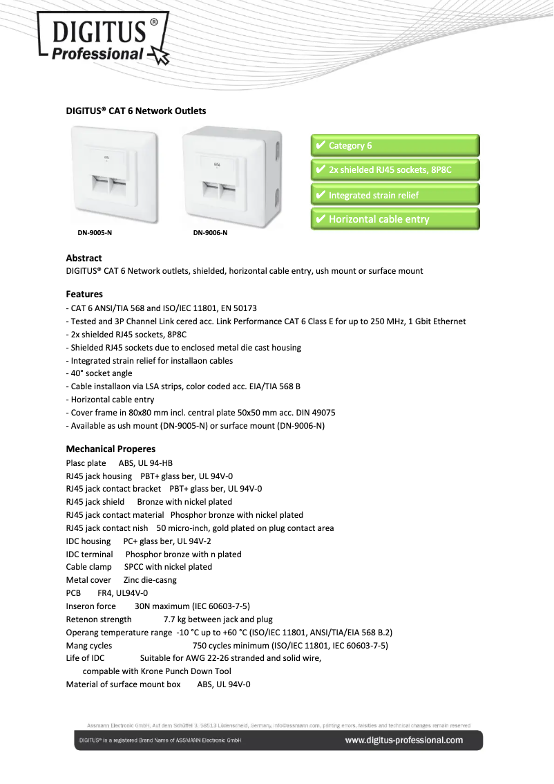 Image de la première page du manuel de l'appareil CAT 6 2