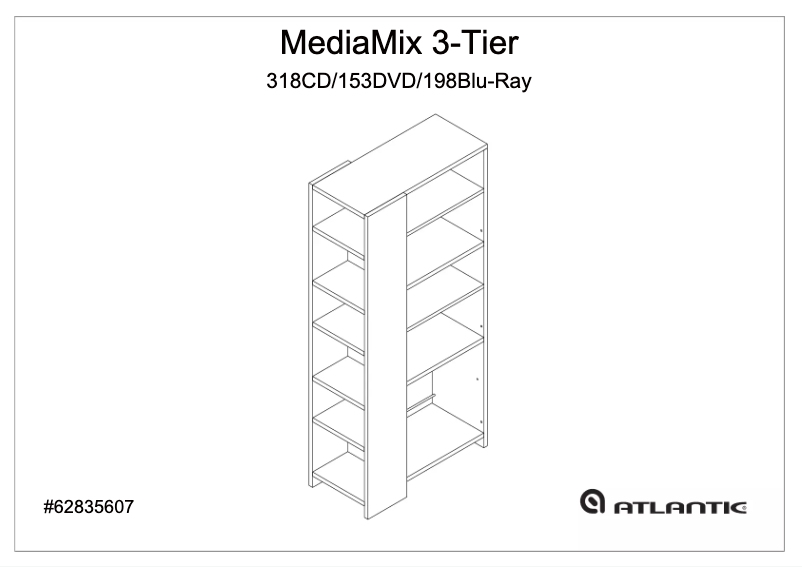 Page 1 de la notice Manuel utilisateur Atlantic Media Mix