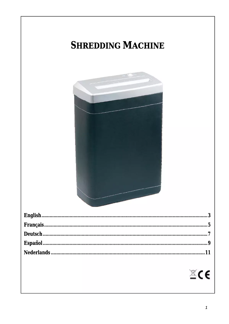 Página 1 del manual Manual de usuario Pavo Crossmaster 7