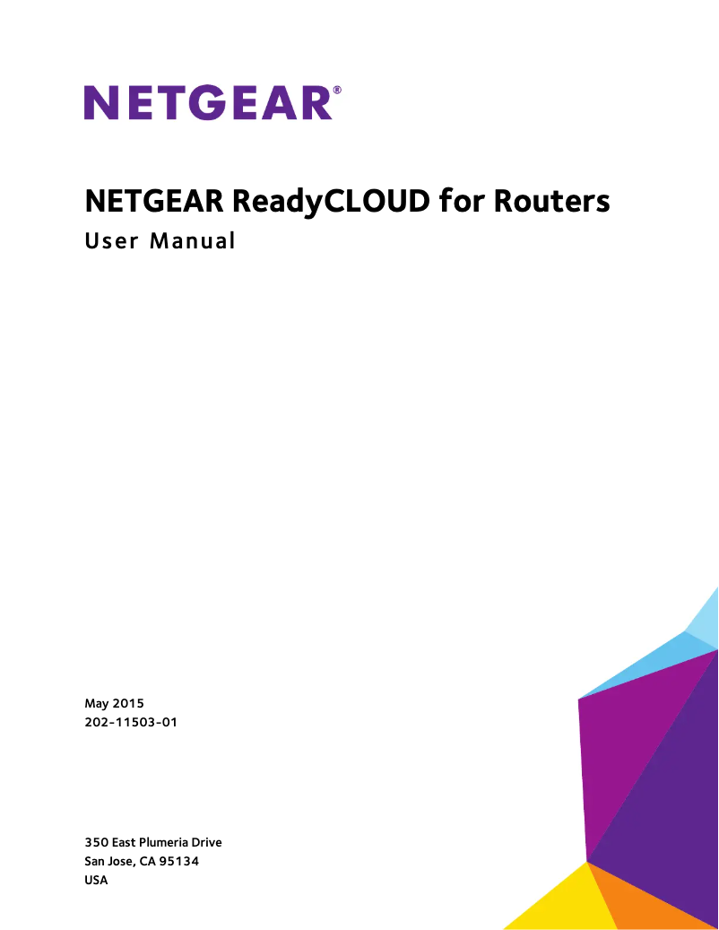 Página 1 del manual Manual de usuario Netgear ReadyCLOUD