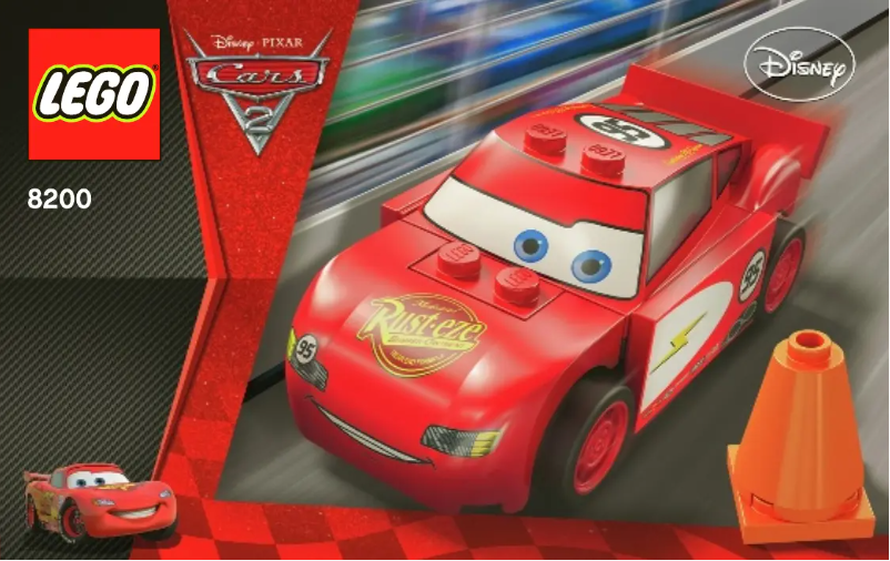 Page n°1 - Manuel utilisateur Lego Radiator Springs Lightning McQueen