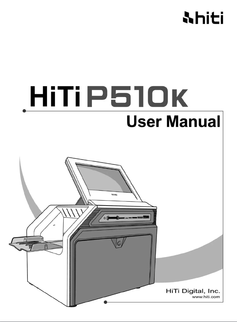 Image de la première page du manuel de l'appareil P510k