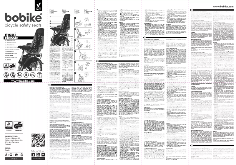 Image de la première page du manuel de l'appareil Classic maxi Smokey