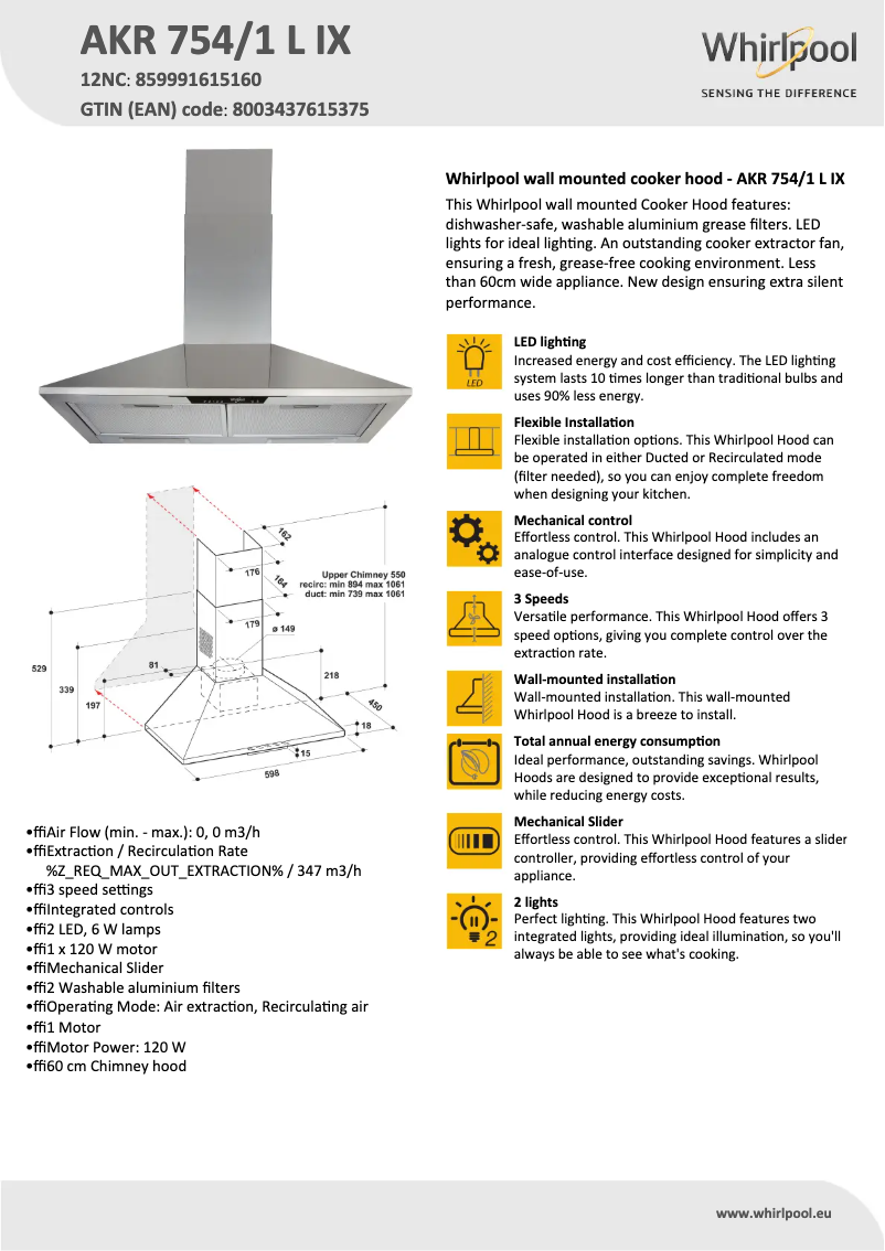 Image de la première page du manuel de l'appareil AKR 754/1 L IX