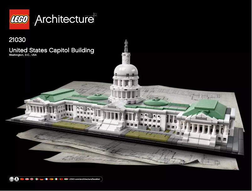 Page n°1 - Manuel utilisateur Lego United States Capitol Building