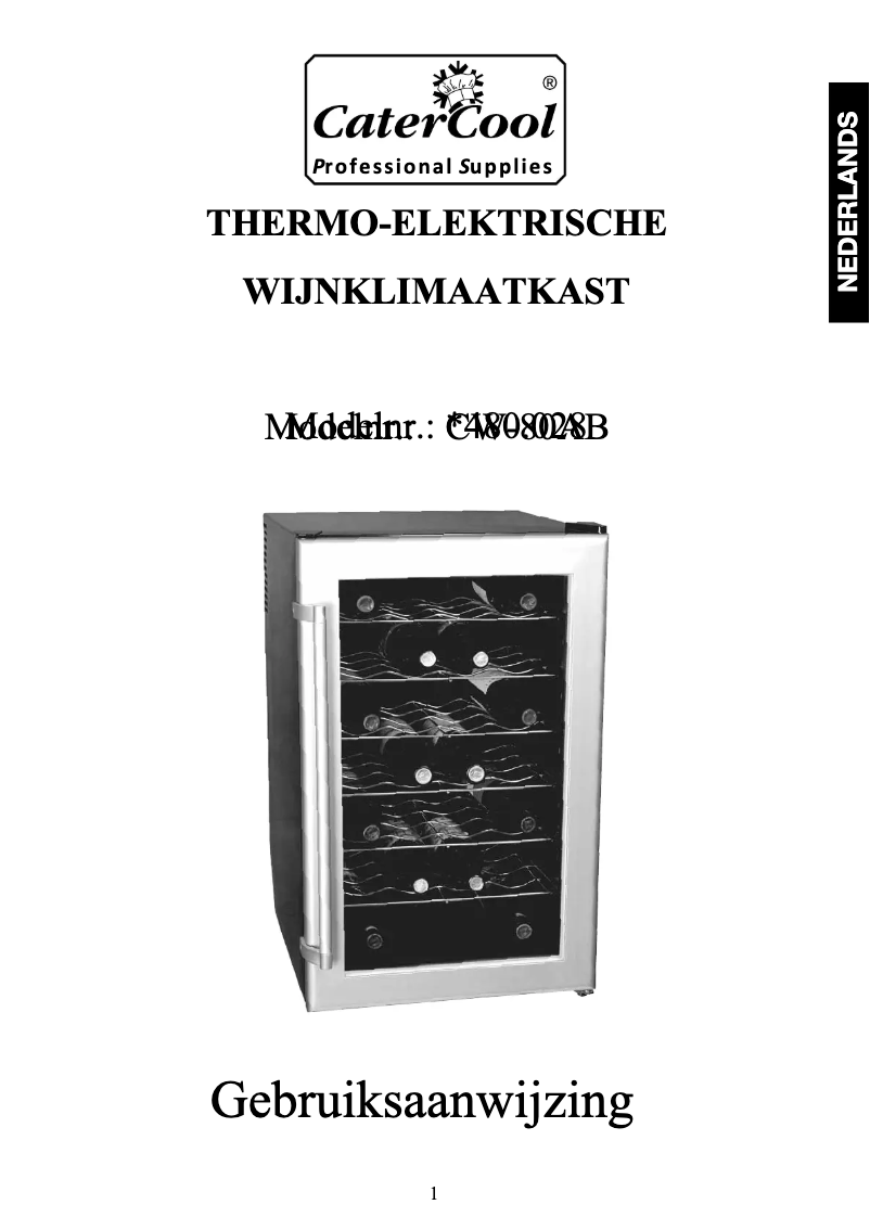 Image de la première page du manuel de l'appareil 480.028