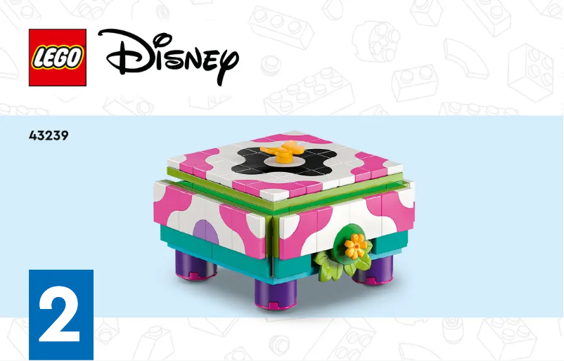 Page n°1 - Manuel utilisateur Lego Disney 43239