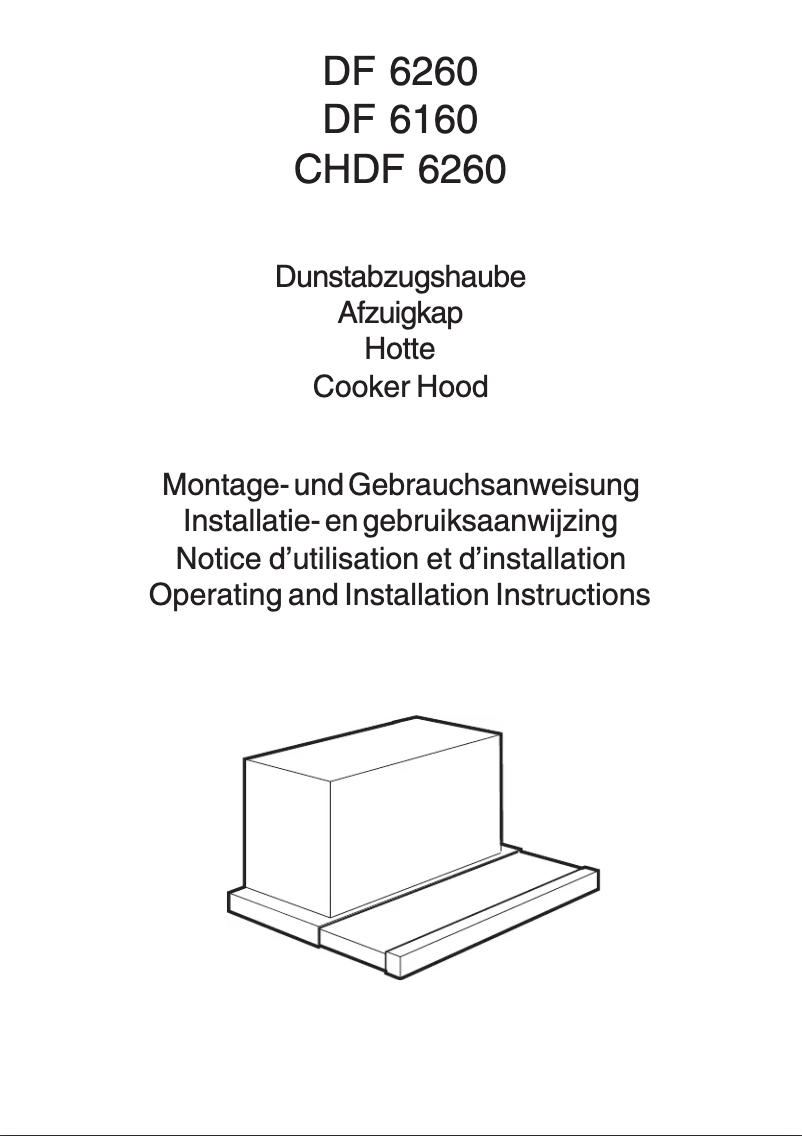 Page n°1 - Manuel utilisateur AEG DF6260-ML