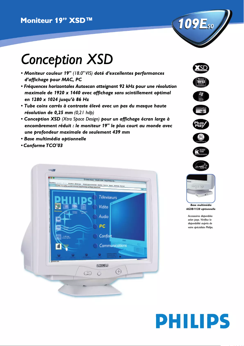 Imagen de la primera página del manual del dispositivo 109E50