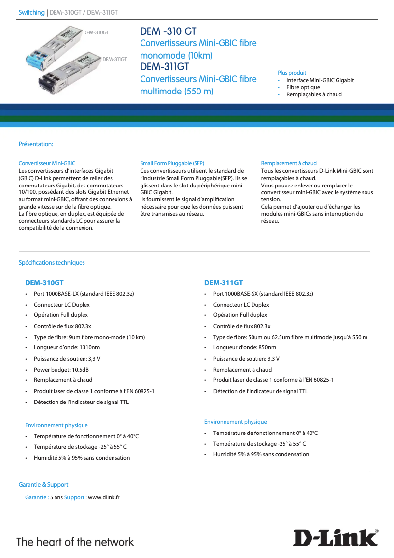 Image de la première page du manuel de l'appareil DEM-310GT