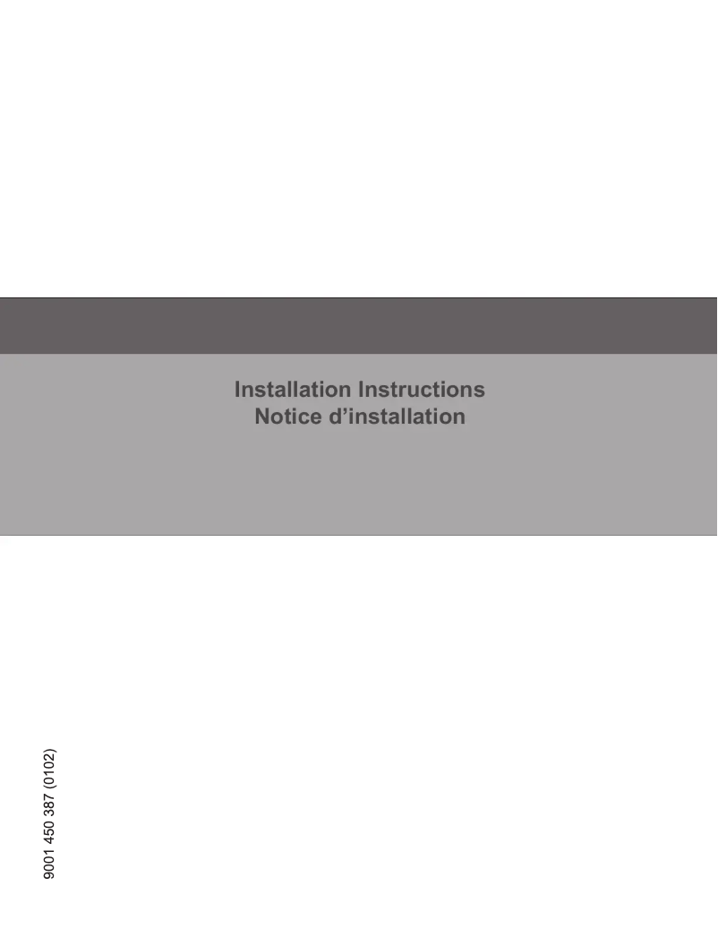 Page 1 of the manual Installation Guide Bosch SHE89PW75N