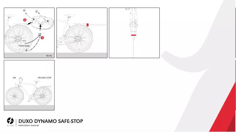 Image de la première page du manuel de l'appareil Duxo