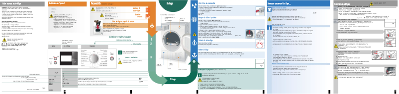 Page 1 de la notice Manuel utilisateur Bosch WTS86540FF