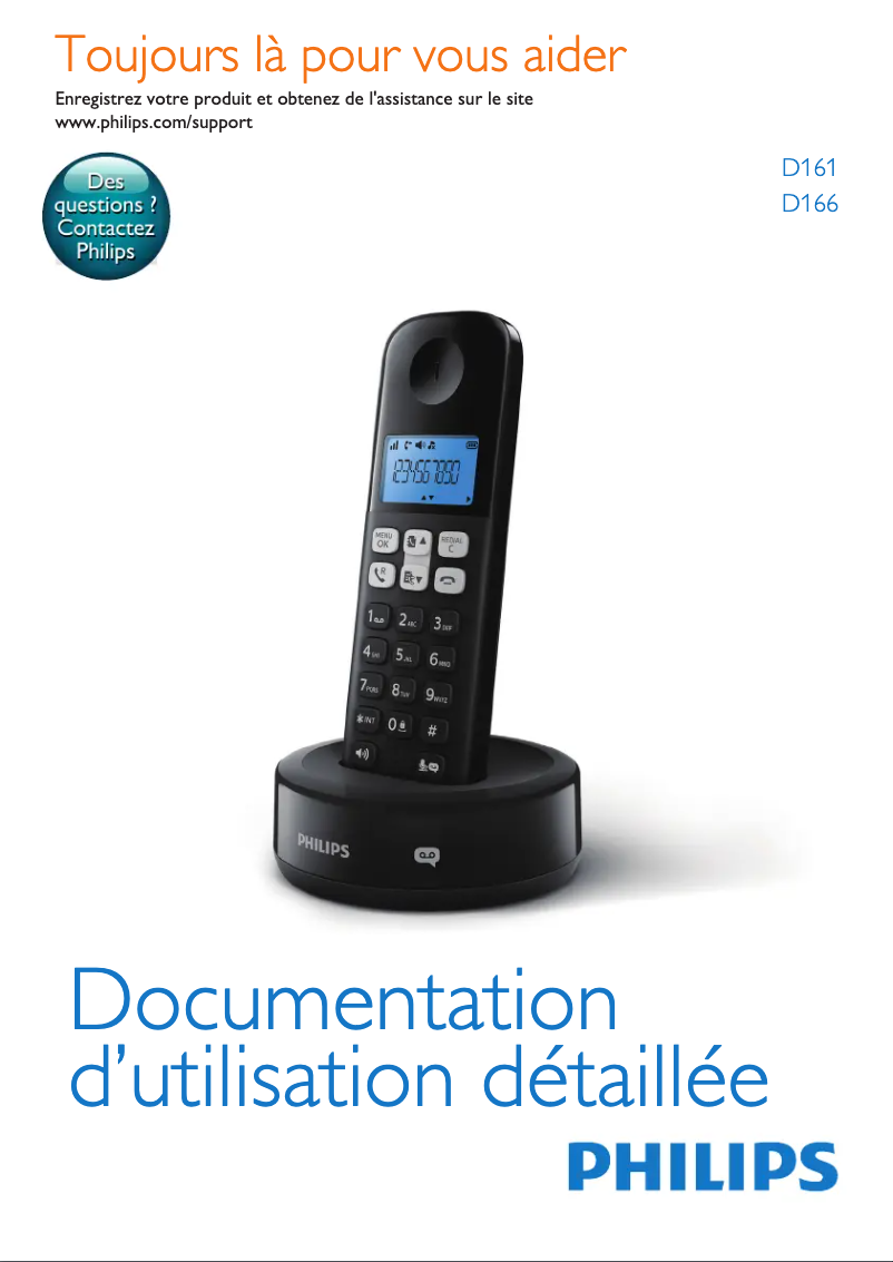 First page image of the manual for D1612B