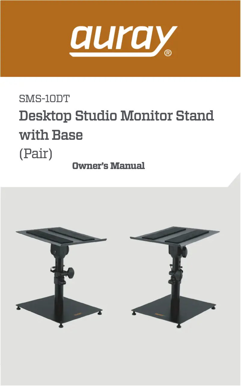 Página 1 del manual Manual de usuario Auray SMS-10DT