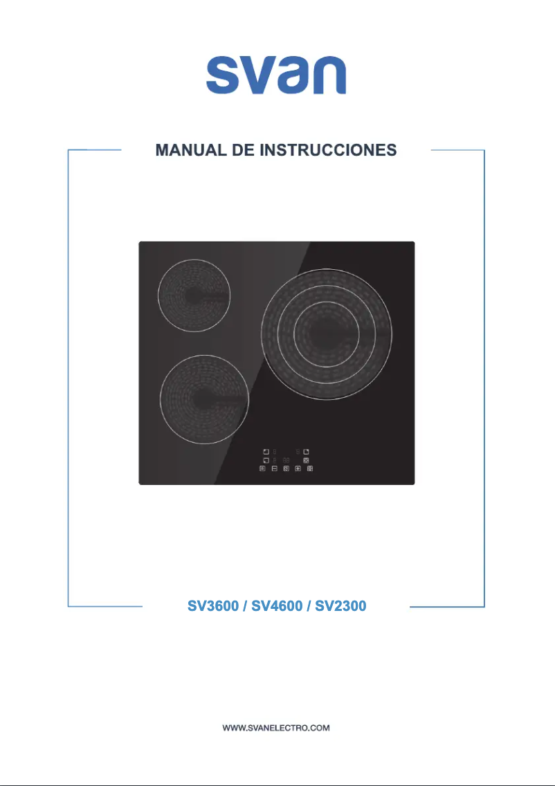 Image de la première page du manuel de l'appareil SV4600