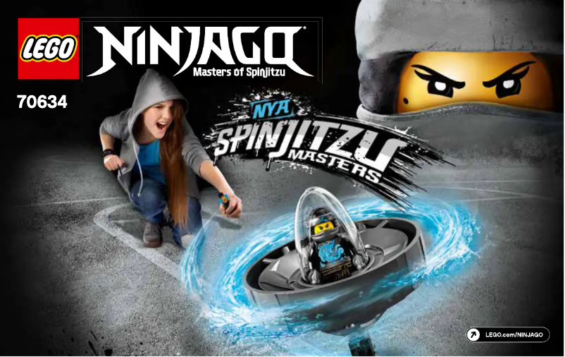 Image de la première page du manuel de l'appareil Ninjago 70634