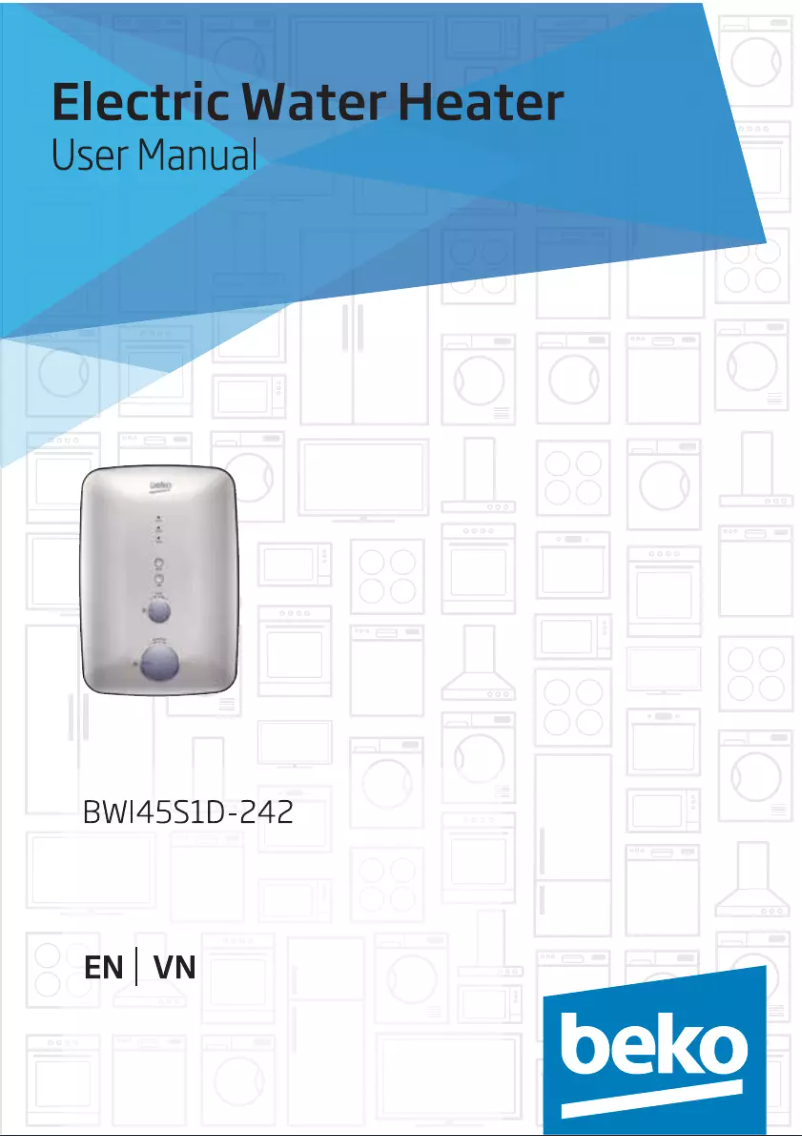 Image de la première page du manuel de l'appareil BWI45S1D-242